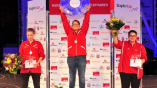 Anna-Lena Wisser aus Herborn gewinnt Deutsche Meisterschaft der Staplerfahrerinnen 2018