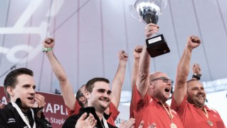 Die Sieger der Firmen-Team-Meisterschaft Die Sieger der Firmen-Team-Meisterschaft