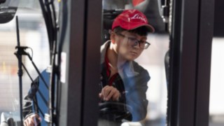 Ein Teilnehmer des NationCup aus China Ein Teilnehmer des NationCup aus China