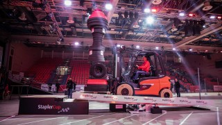 Forklifthero auf der Hero Rampe Forklifthero auf der Hero Rampe