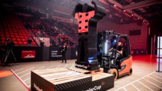 Teilnehmer im Final-Parcours des StaplerCup Finale 2025